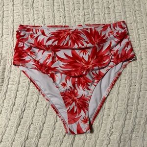 Women’s High Waisted Bathing Suit Bottoms